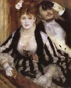Pierre-Auguste Renoir The Teatre Box France oil painting artist